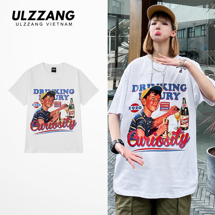 Áo thun unisex local brand ULZZ ulzzang basic form dáng rộng tay lỡ | BigBuy360 - bigbuy360.vn