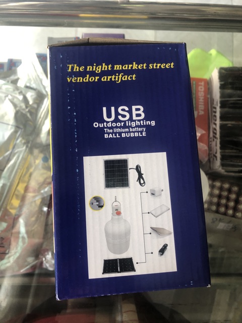 Bóng trụ Led sạc 50W (sử dụng được từ 6-8h) hàng chính hãng - sẵn có