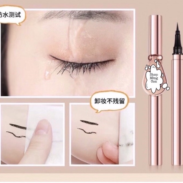 ✨ Bút Kẻ Mắt Chống Trôi, Đầu Mảnh Weimikou Gương Ma Thuật ✨