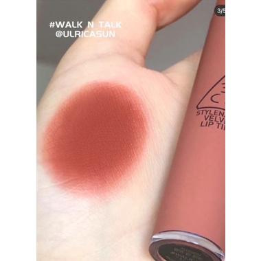 Son Kem Lì 3CE Velvet Lip Tint - màu mới 2021