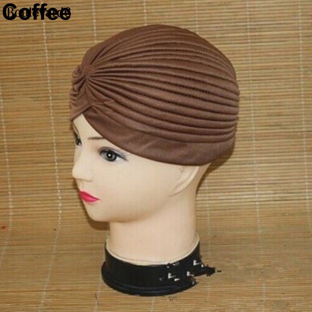 Khăn Turban Trùm Đầu Phong Cách Ấn Độ Cho Nữ