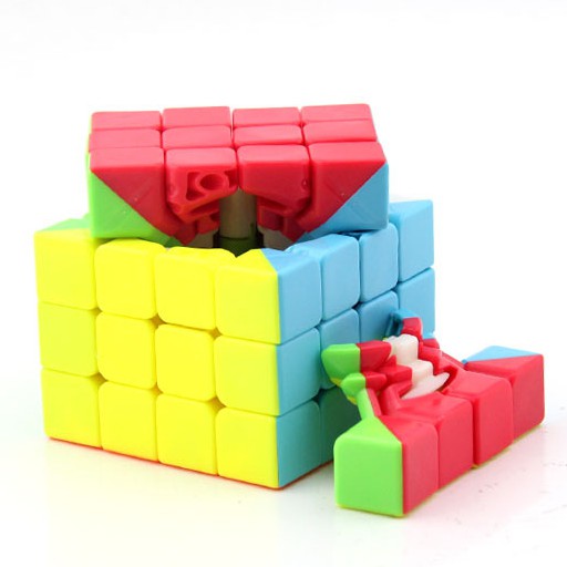 Đồ chơi phát triển trí tuệ Rubik QIYI 4x4x4 khôi lập phương HM050 - Quay Tốc Độ, Trơn Mượt, Bẻ Góc Tốt