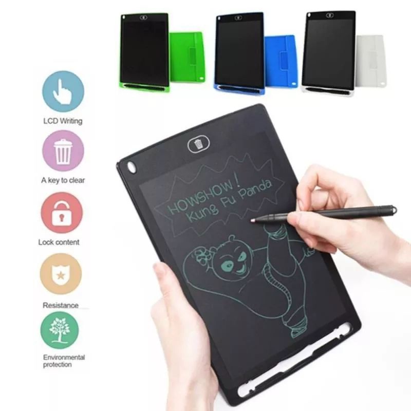 Bảng Viết Bảng Vẽ Điện Tử Thông Minh LCD Tự Xóa 8.5 inch Cho Bé