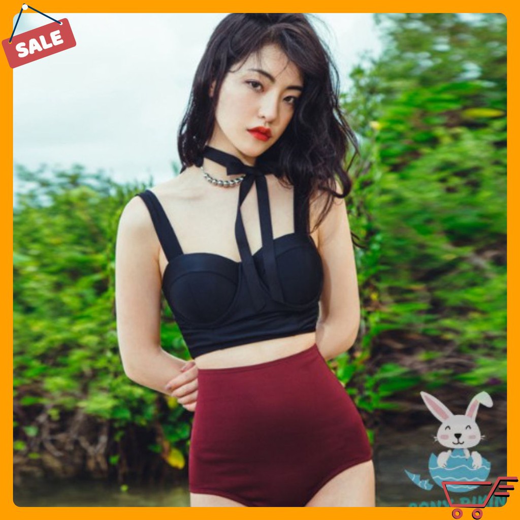 (Việt Nam) Bộ Đồ Bơi Đi Tắm Biển Nữ Bikini 2 Mảnh (1 Set Áo Bra Và Quần Lót) 1908 I Trang Miu Gym | WebRaoVat - webraovat.net.vn