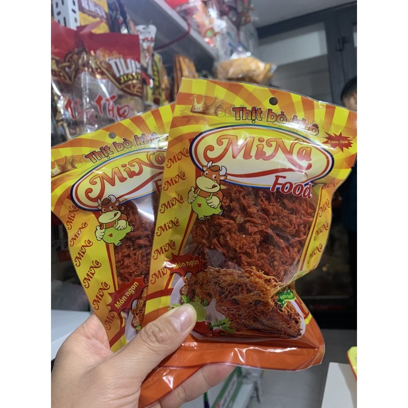 Thịt bò khô đóng sẵn