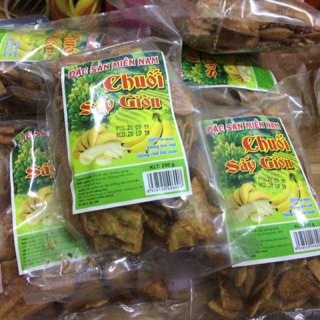 Chuối sấy giòn (200g)