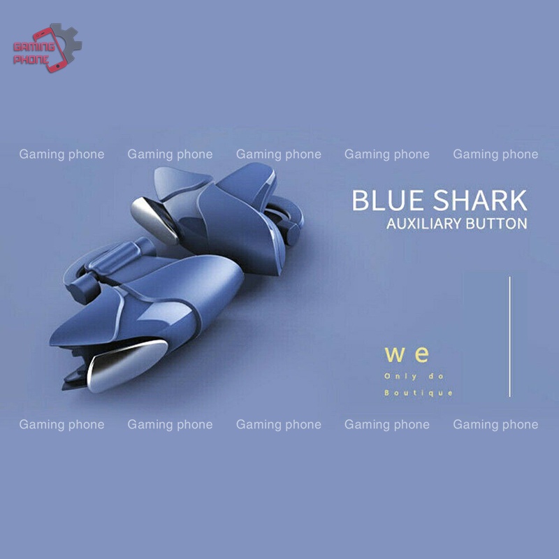 Nút bắn Pubg Blue Shark Phụ kiện chơi Game mobile trigger