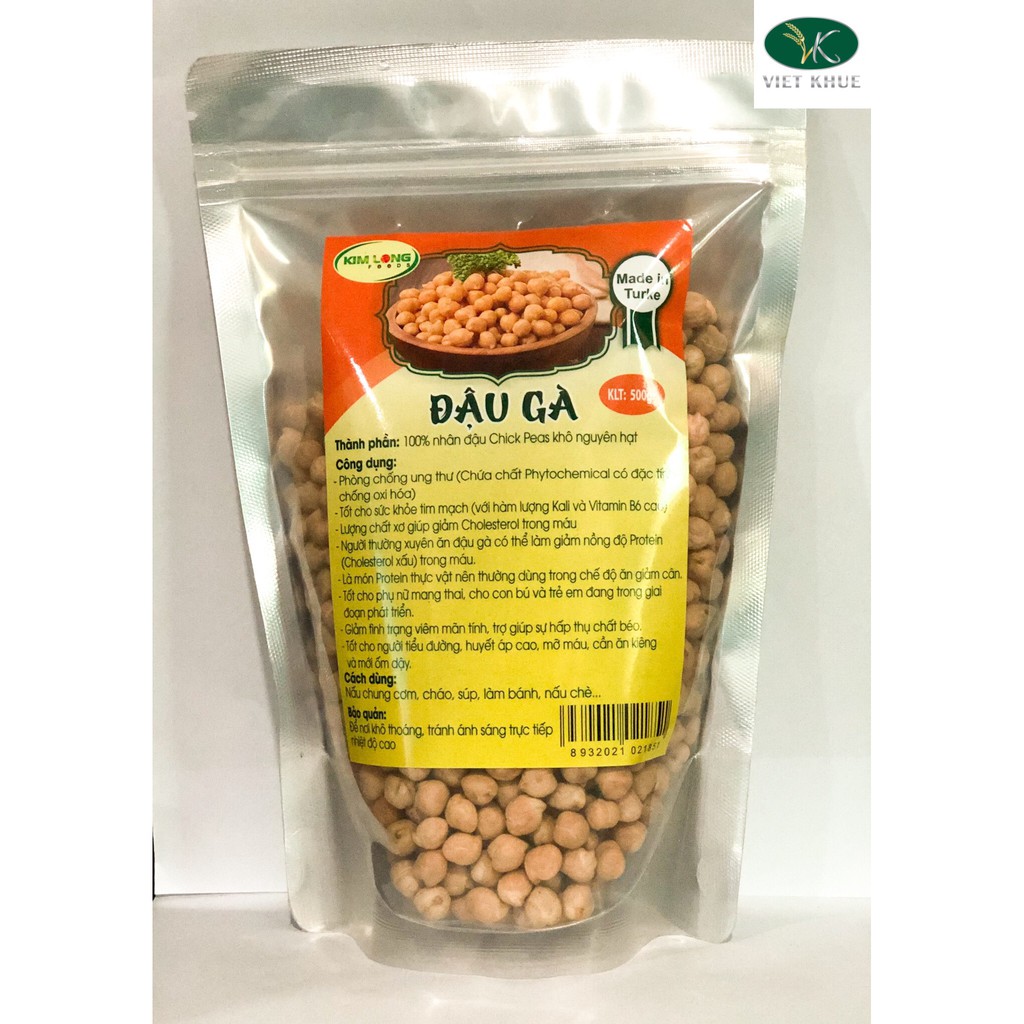 Đậu Gà hữu cơ không biến đổi gen 500g