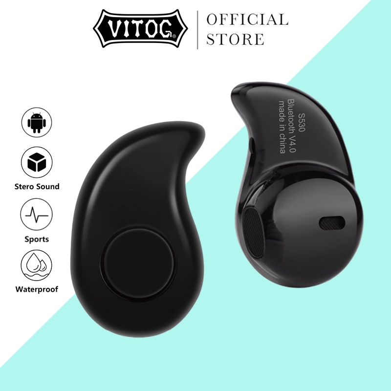 Tai Nghe Vitog Kết Nối Bluetooth Không Dây S530 Chất Lượng Cao