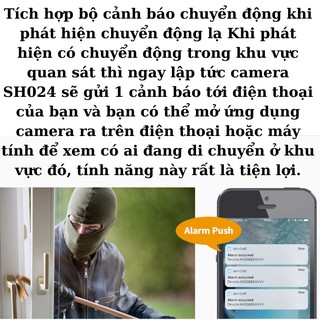 Camera Wifi Srihome SH024