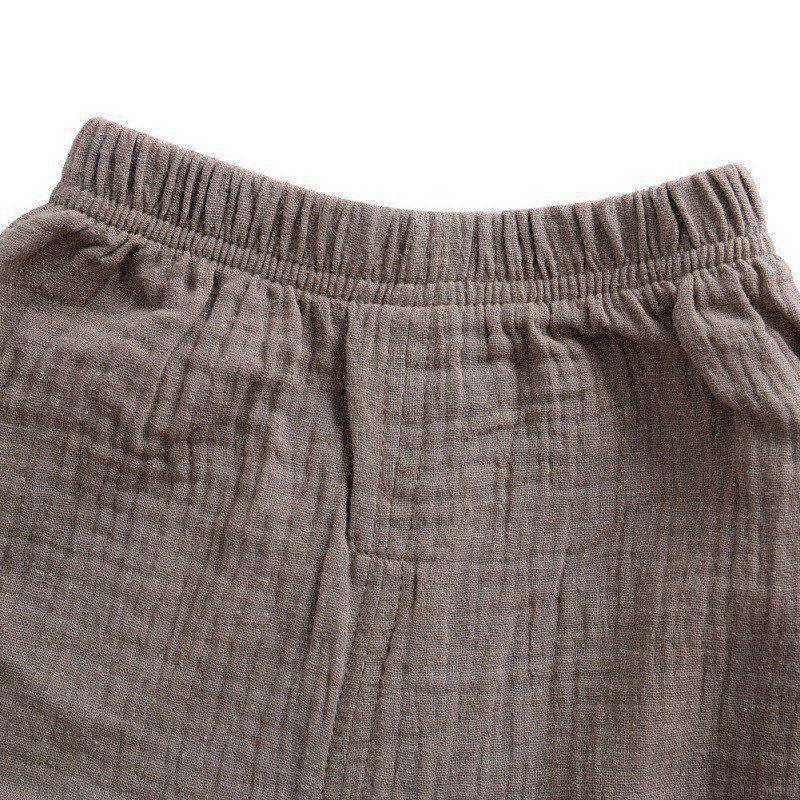 Quần dài màu trơn thời trang cho bé