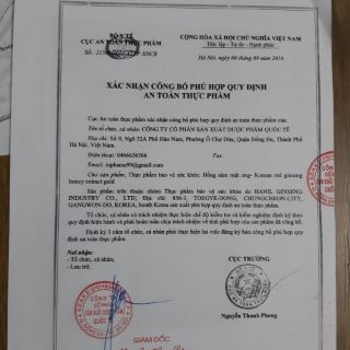 Cao hồng sâm 500g x 2