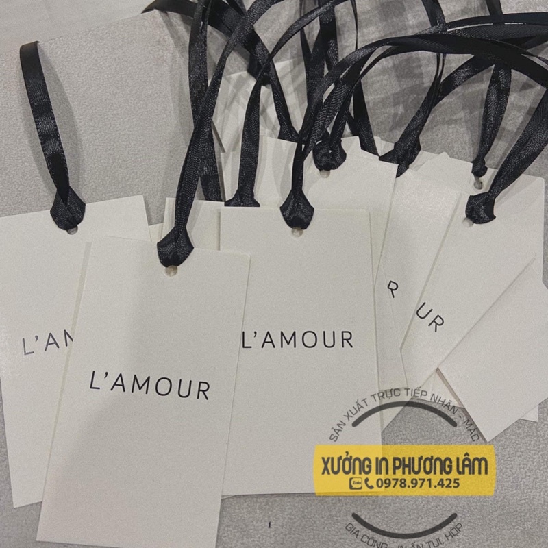 IN ẤN TAG GIẤY - THẺ TREO THEO YÊU CẦU