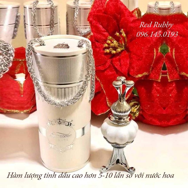 Tinh Dầu Nước Hoa Dubai Nội Địa Supreme Musk  Ngọt Ngào, Dễ Thương