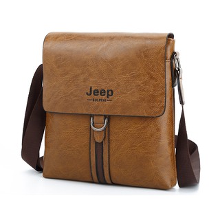 Cặp đứng nam đeo chéo Jeep da PU