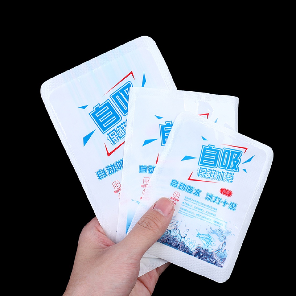 Bộ 10 Túi Gel Làm Lạnh Thức Ăn Có Thể Tái Sử Dụng ♨Nóng Bỏng
