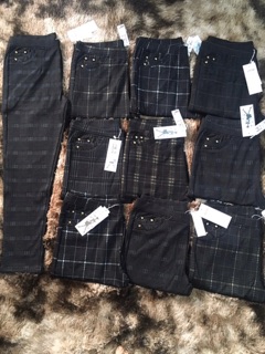 Quần cotton bigsize sọc caro