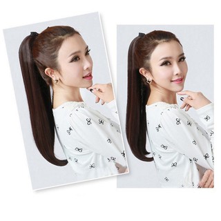 Tóc giả Cột Đuôi Tóc Thẳng (Tơ Nhân Tạo)