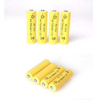 Vỉ 4 viên pin AA 700mah