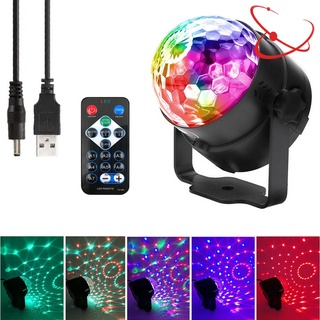 Đèn led xoay trang trí 7 màu, đèn led xoay vũ trường, bar, sân khấu
