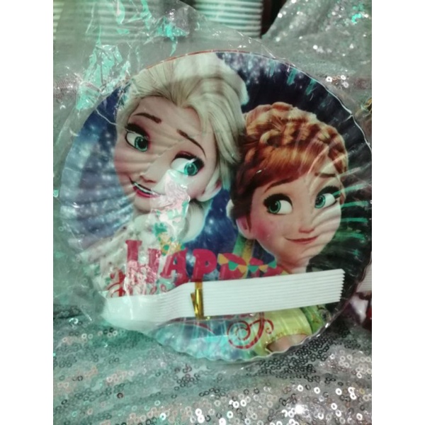 Đĩa giấy dùng 1 lần sinh nhật