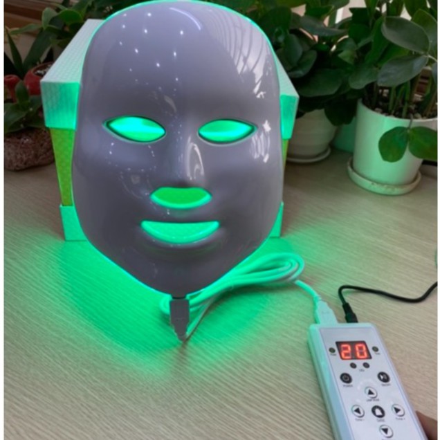 Mặt Nạ Ánh Sáng Sinh Học 7 Màu Dùng Đeo Mặt Nạ Dưỡng Trắng Da Bảo Hành 12Tháng