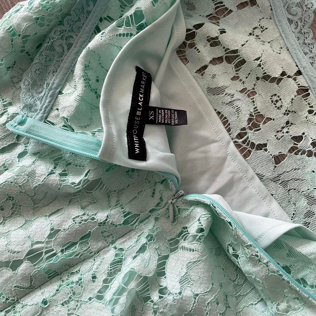 Đầm WHITE HOUSE BLACK MARKET ren TN KAMI