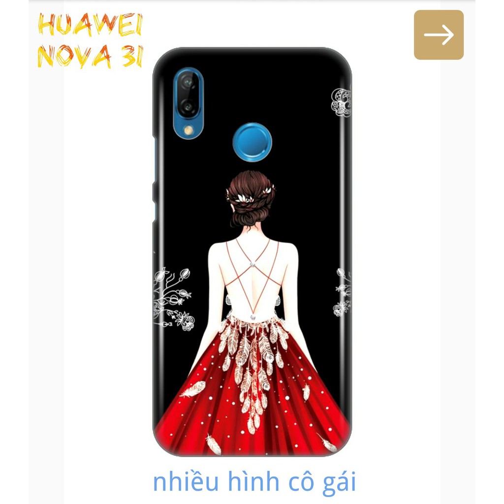 Ốp Lưng Huawei Nova 3i Phía Sau Một Cô Gái