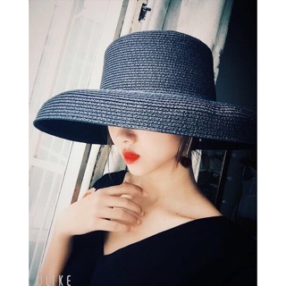 Mũ cói lồng đèn vintage siêu nữ tính