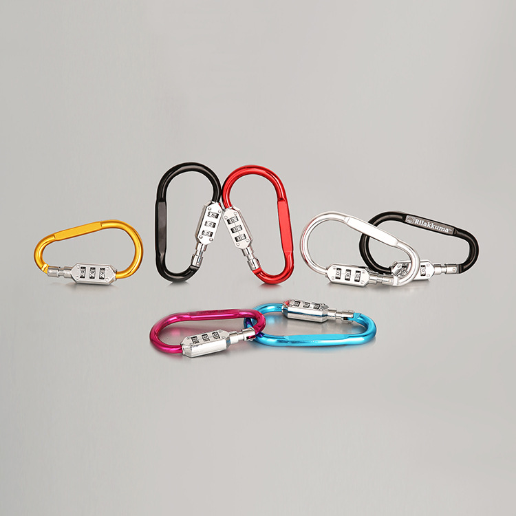 Ronxmor Khóa Mật Khẩu Bằng Hợp Kim Nhôm Nhiều Màu Đa Dạng Cho Ba Lô / Mũ Bảo Hiểm