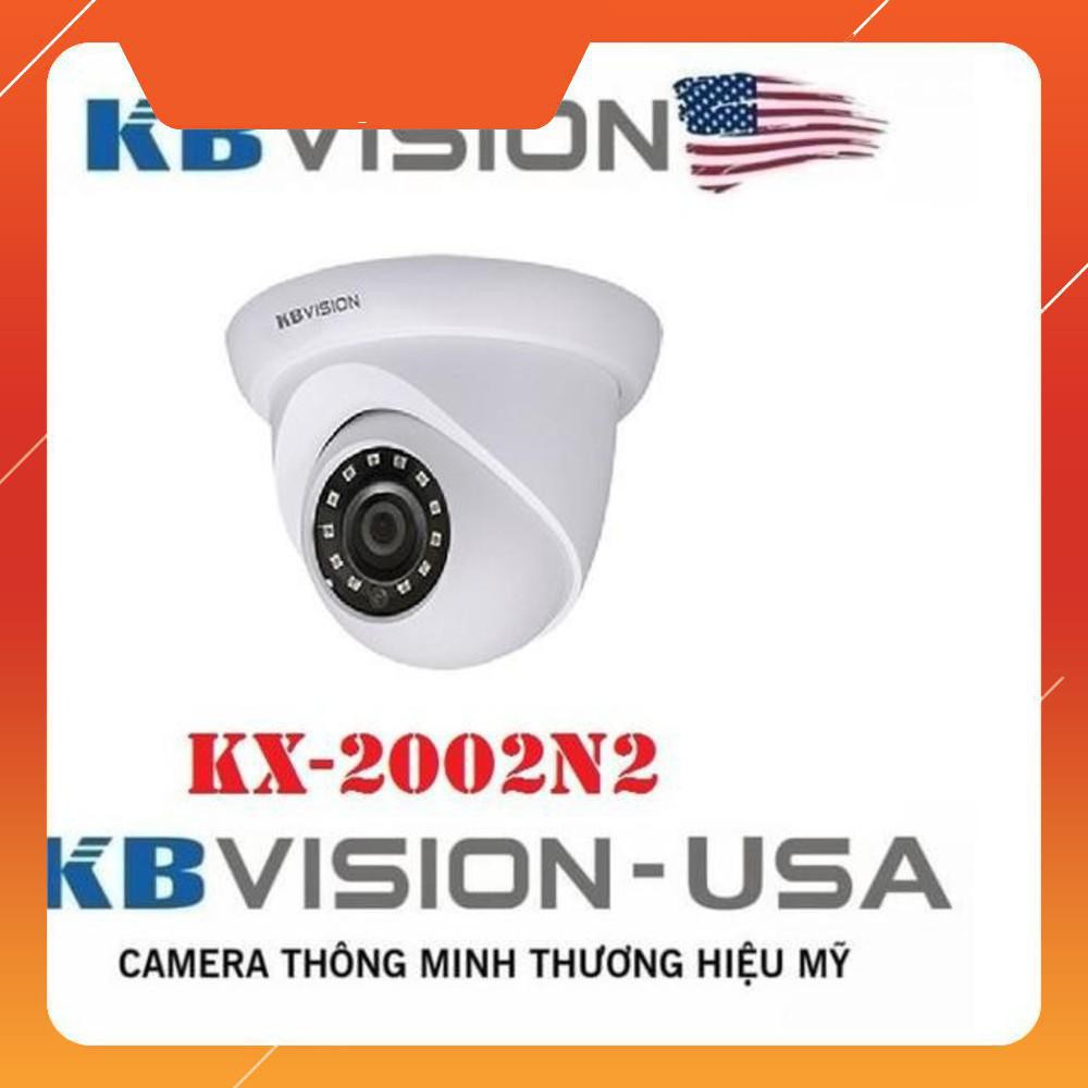 [Mã ELHAMS5 giảm 6% đơn 300K] Camera {Giá sốc} Camera IP Dome hồng ngoại 2.0 Megapixel KBVISION KX-2002N2 ... ! .