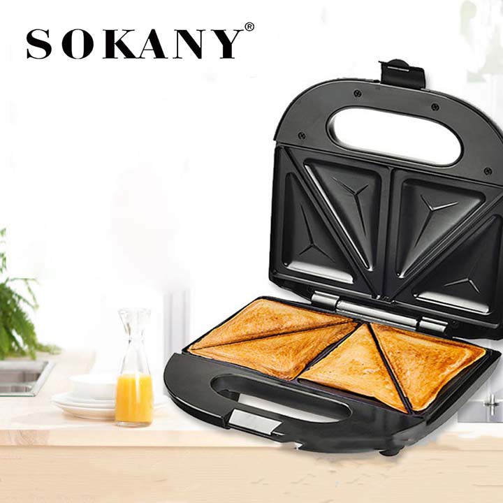 [ Hàng loại 1 SOKANY] Máy Nướng Bánh Mỳ, Sanwich, Hotdog Gia Đình