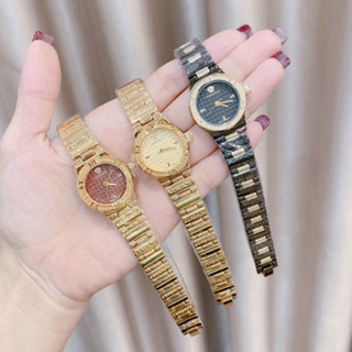 Đồng hồ thời trang versace,đồng hồ nữ đeo tay dây kim loại chống nước mẫu đẹp
