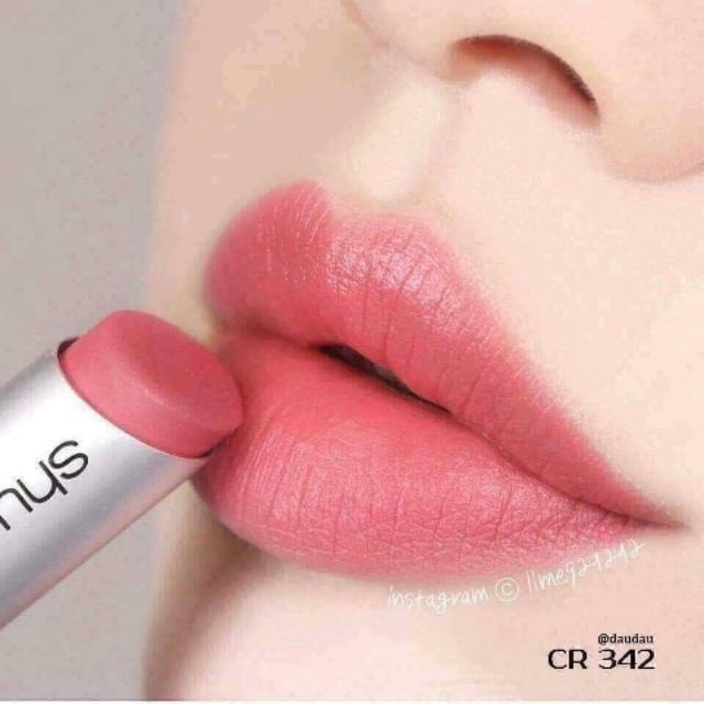 𝐋𝐚𝐜𝐌𝐲 𝐬𝐡𝐨𝐩 $ SON SHU UEMURA DẠNG LÌ MÀU 342 Hồng cam đào