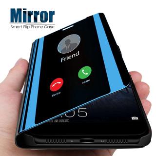 Ốp Điện Thoại Thông Minh Cho Samsung Galaxy S24 Ultra / Plus S23 Plus / Ultra S24 + S23 + S24ultra S23ultra Note 8 9 Flip Mirror Case Tự Động Ngủ / Đánh Thức Vỏ