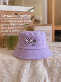 NÓN BUCKET DAISY, Nón bèo, nón có vành