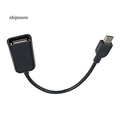 Bộ chuyển đổi cáp OTG nối đầu USB với lỗ USB 2.0 cho Samsung S3 S4