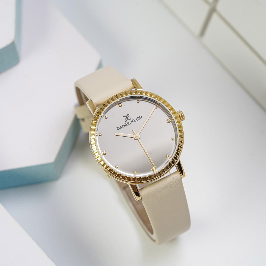 Đồng hồ Nữ Daniel Klein Pyper Leather Watch - Lamy watch