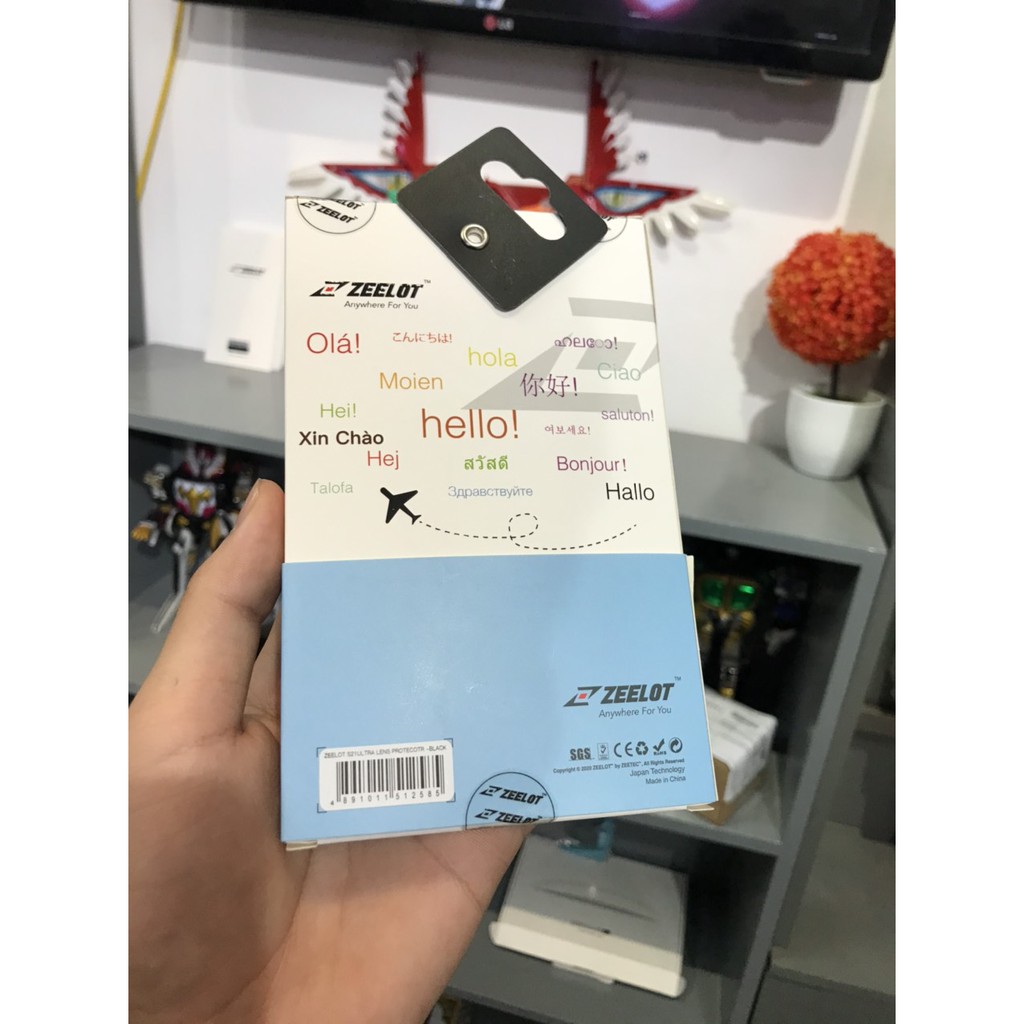 Miếng Dán ZEELOT Cường Lực Camera Samsung S21+/S21Ultra/Note 20 Ultra  - Hàng Chính Hãng