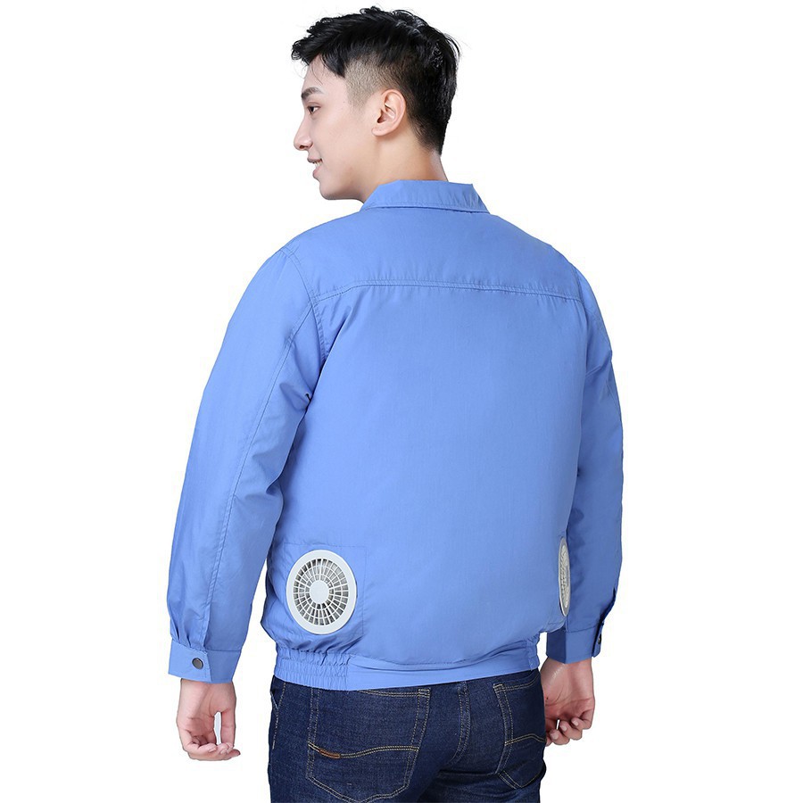 [Chỉ Áo Rời Không Có Quạt] Áo Quạt Gió, Áo Điều Hoà Nhật Bản Chất Liệu COTTON Chuyên Cho Nghề Lao Động - thienvuongshop | BigBuy360 - bigbuy360.vn