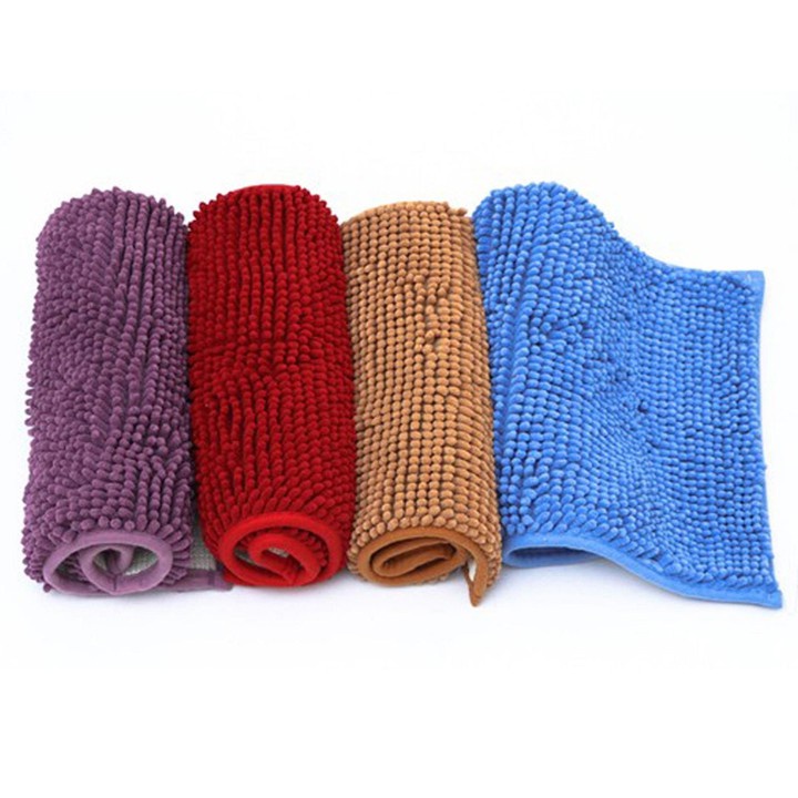 Thảm Lót Chân San Hô,Siêu Thấm Hút, Mềm Mại, Chống Trơn Trượt KT( 40cm x 60cm )