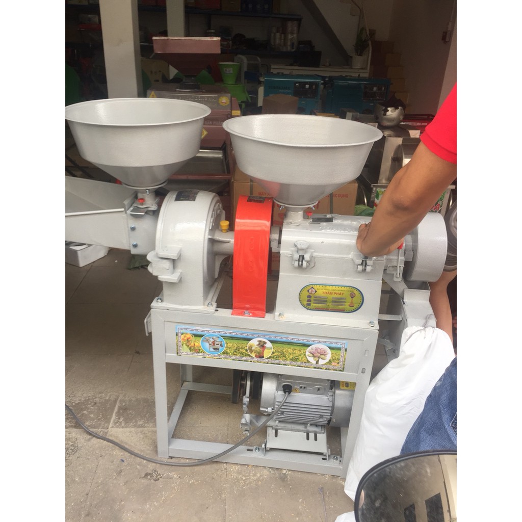 Máy xát 2 tác dụng TF888 - MÁY XÁT GẠO MINI - MÁY XÁT GẠO - MÁY XAY BỘT