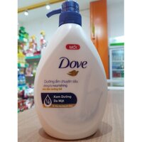 Sữa Tắm Dove Mới dưỡng ẩm chuyên sâu 530g (Chứa Kem Dưỡng Da Mặt)