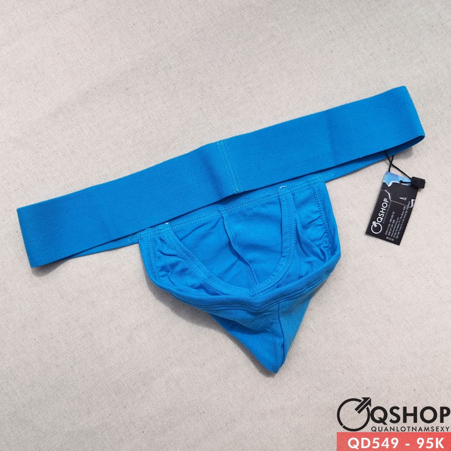 Quần lót dây nam màu trơn thun cotton QSHOP QD549