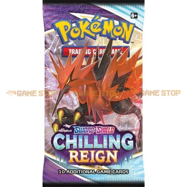 Bài Pokemon TCG Sword &amp; Shield Chilling Reign Booster Pack Build Deck phiên bản tiếng Anh POKTCGUSBP06