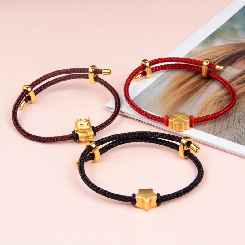 GIÁ SỈ  Vòng tay cước cứng đeo charm Loại 1 [TẶNG CHẶN CAO SU] PH711