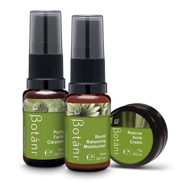 Bộ 3 Sản Phẩm Chăm Sóc Da Mụn Botani (Mini Size)(có tách set)
