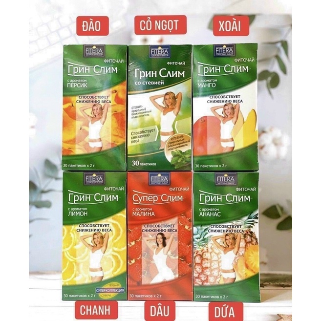 Trà hoa quả Fitera Nga