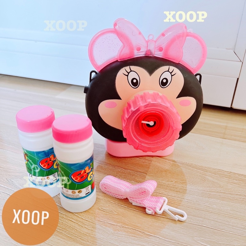 Đồ chơi !Mã 028-6 Máy thổi bong bóng Micky cho bé gái
