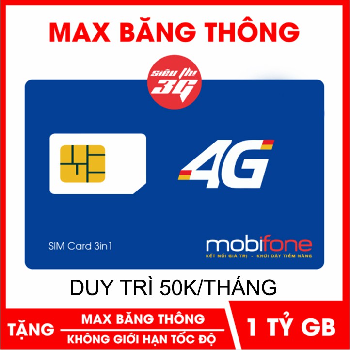 Sim Max Băng Thông Mobifone